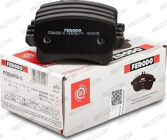 Ferodo FDB4058-D - Bremžu uzliku kompl., Disku bremzes www.autospares.lv