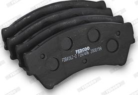 Ferodo FDB4062-D - Bremžu uzliku kompl., Disku bremzes www.autospares.lv