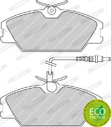 Ferodo FDB406 - Bremžu uzliku kompl., Disku bremzes www.autospares.lv