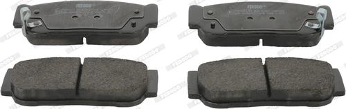 Ferodo FDB4000 - Brake Pad Set, disc brake www.autospares.lv