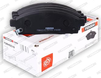 Ferodo FDB4023-D - Bremžu uzliku kompl., Disku bremzes www.autospares.lv