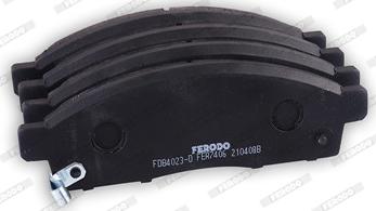 Ferodo FDB4023-D - Bremžu uzliku kompl., Disku bremzes www.autospares.lv