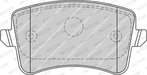 Ferodo FDB4190-OES - Тормозные колодки, дисковые, комплект www.autospares.lv