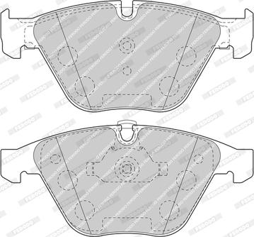 Ferodo FDB4191-D - Bremžu uzliku kompl., Disku bremzes www.autospares.lv