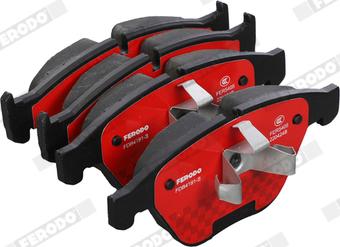 Ferodo FDB4191-S - Brake Pad Set, disc brake www.autospares.lv