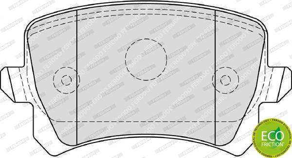 Ferodo FDB4192 - Bremžu uzliku kompl., Disku bremzes www.autospares.lv