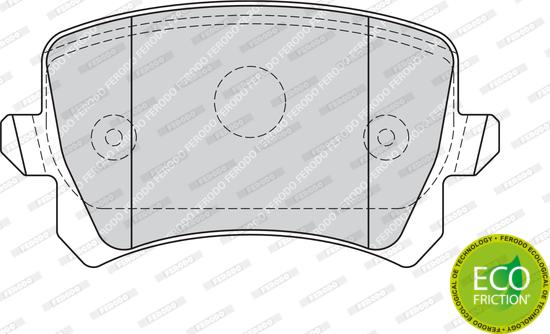 Ferodo FDB4192 - Bremžu uzliku kompl., Disku bremzes www.autospares.lv