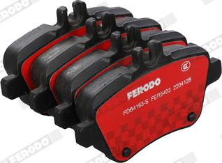 Ferodo FDB4163-S - Bremžu uzliku kompl., Disku bremzes www.autospares.lv