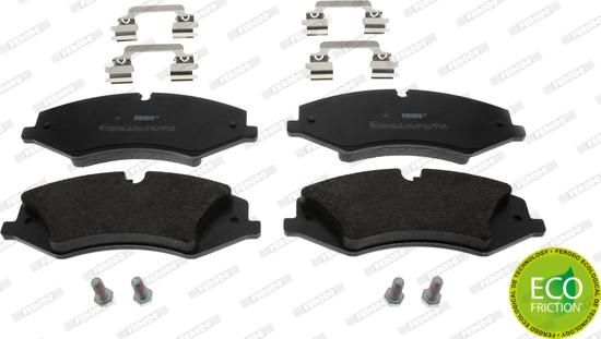 Ferodo FDB4104 - Brake Pad Set, disc brake www.autospares.lv