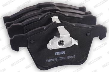 Ferodo FDB4108-D - Bremžu uzliku kompl., Disku bremzes www.autospares.lv