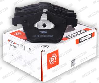 Ferodo FDB4108-D - Bremžu uzliku kompl., Disku bremzes www.autospares.lv