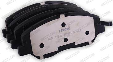 Ferodo FDB4111B-D - Bremžu uzliku kompl., Disku bremzes www.autospares.lv