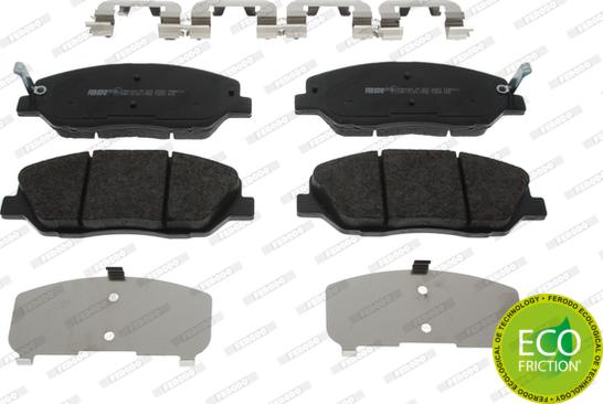 Ferodo FDB4111 - Brake Pad Set, disc brake www.autospares.lv