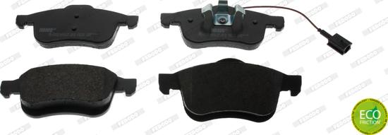 Ferodo FDB4184 - Brake Pad Set, disc brake www.autospares.lv