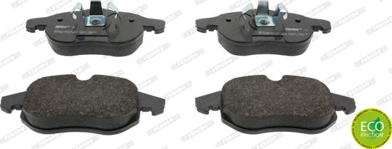 Ferodo FDB4188 - Brake Pad Set, disc brake www.autospares.lv