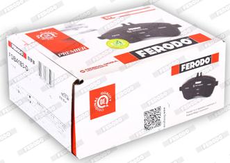 Ferodo FDB4183-D - Тормозные колодки, дисковые, комплект www.autospares.lv