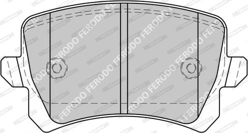 Ferodo FDB4895-D - Bremžu uzliku kompl., Disku bremzes www.autospares.lv