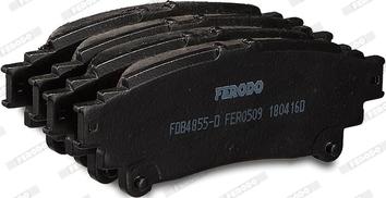 Ferodo FDB4855-D - Bremžu uzliku kompl., Disku bremzes autospares.lv