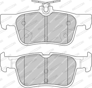 Ferodo FDB4864-D - Bremžu uzliku kompl., Disku bremzes www.autospares.lv