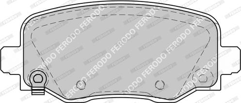 Ferodo FDB4883-D - Bremžu uzliku kompl., Disku bremzes www.autospares.lv