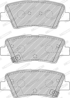 Ferodo FDB4833-D - Brake Pad Set, disc brake www.autospares.lv