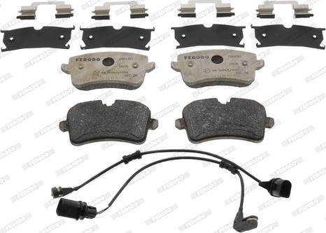 Ferodo FDB4393 - Brake Pad Set, disc brake www.autospares.lv