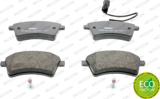 Ferodo FDB4340 - Brake Pad Set, disc brake www.autospares.lv