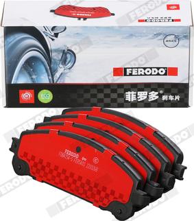 Ferodo FDB4354-S - Bremžu uzliku kompl., Disku bremzes www.autospares.lv