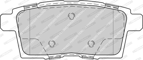 Ferodo FDB4366-D - Bremžu uzliku kompl., Disku bremzes autospares.lv