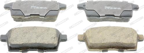 Ferodo FDB4366 - Brake Pad Set, disc brake www.autospares.lv