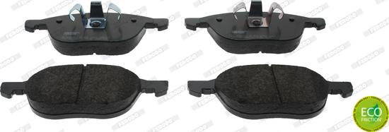 Ferodo FDB4319 - Brake Pad Set, disc brake www.autospares.lv