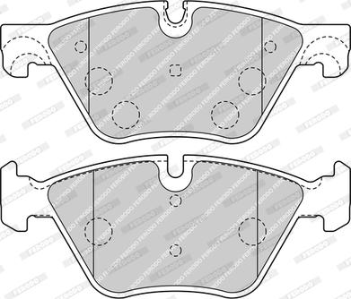 Ferodo FDB4380-D - Bremžu uzliku kompl., Disku bremzes www.autospares.lv