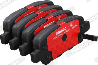 Ferodo FDB4324A-S - Bremžu uzliku kompl., Disku bremzes www.autospares.lv