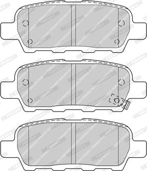 Ferodo FDB4324-D - Тормозные колодки, дисковые, комплект www.autospares.lv