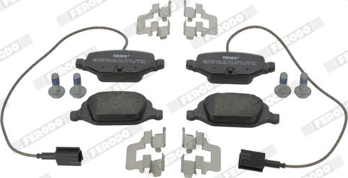 Ferodo FDB4321 - Brake Pad Set, disc brake www.autospares.lv