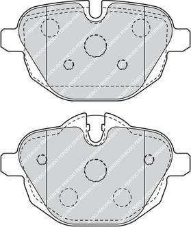 Ferodo FDB4376G - Bremžu uzliku kompl., Disku bremzes www.autospares.lv