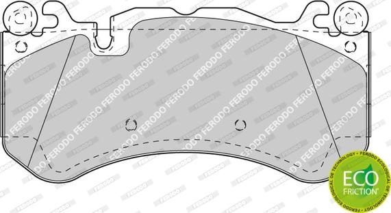 Ferodo FDB4373 - Bremžu uzliku kompl., Disku bremzes www.autospares.lv