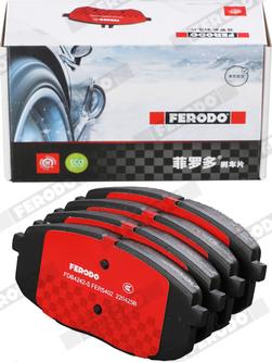 Ferodo FDB4242-S - Bremžu uzliku kompl., Disku bremzes www.autospares.lv