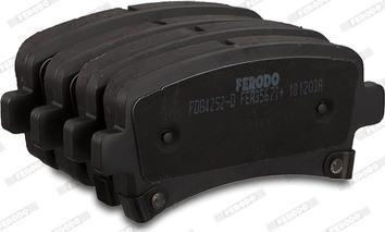 Ferodo FDB4252-D - Bremžu uzliku kompl., Disku bremzes www.autospares.lv