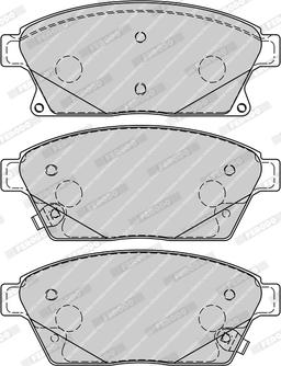 Ferodo FDB4264-D - Brake Pad Set, disc brake www.autospares.lv