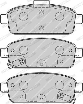 Ferodo FDB4265-D - Brake Pad Set, disc brake www.autospares.lv