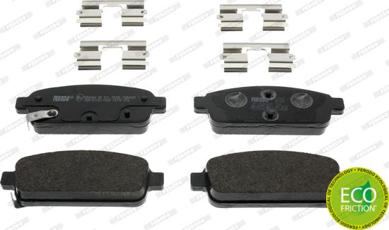 Ferodo FDB4265 - Brake Pad Set, disc brake www.autospares.lv