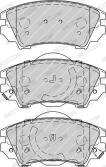 Ferodo FDB4208-D - Brake Pad Set, disc brake www.autospares.lv