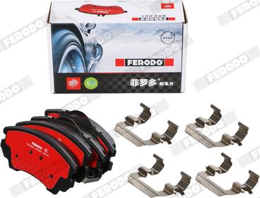 Ferodo FDB4208-S - Bremžu uzliku kompl., Disku bremzes www.autospares.lv