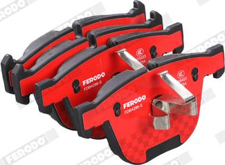 Ferodo FDB4286-S - Bremžu uzliku kompl., Disku bremzes www.autospares.lv