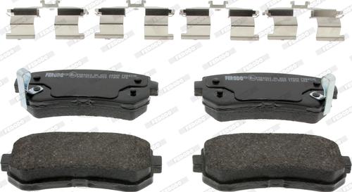 Ferodo FDB4235G - Brake Pad Set, disc brake www.autospares.lv