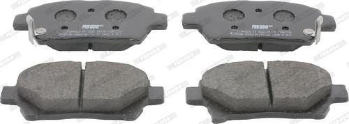 Ferodo FDB4236 - Brake Pad Set, disc brake www.autospares.lv