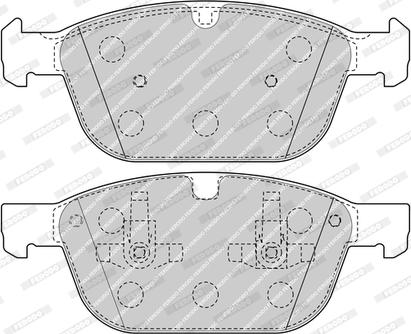 Ferodo FDB4238-D - Bremžu uzliku kompl., Disku bremzes www.autospares.lv