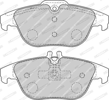 Ferodo FDB4220-D - Bremžu uzliku kompl., Disku bremzes www.autospares.lv