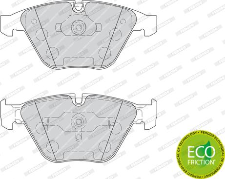 Ferodo FDB4221 - Brake Pad Set, disc brake www.autospares.lv